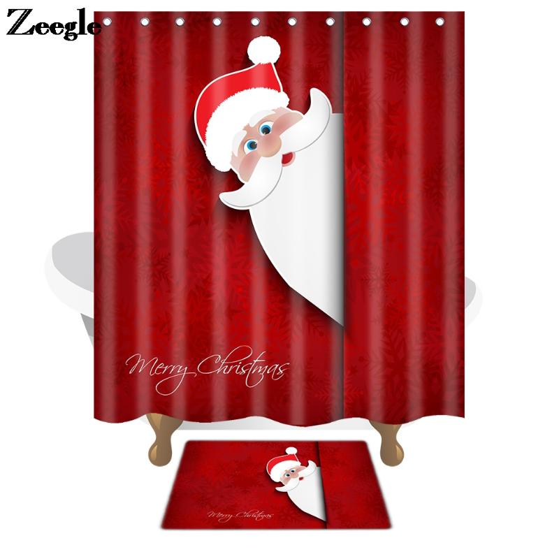 Christmas Style Waterproof Bath Mat AntiSlip Rubber Floor Mat Home Decoration Shower Curtain and Shower Room Absorbent Foot Rug
Christmas Style Waterproof Bath Mat AntiSlip Rubber Floor Mat Home Decoration Shower Curtain and Shower Room Absorbent Foot Rug