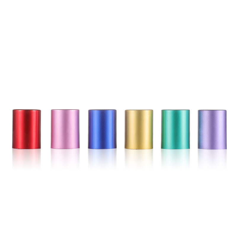10ML Printed Glass Roller Bottles Travel Portable Perfume Essential Oil Bottle Mini Macaron Color Empty Bottling