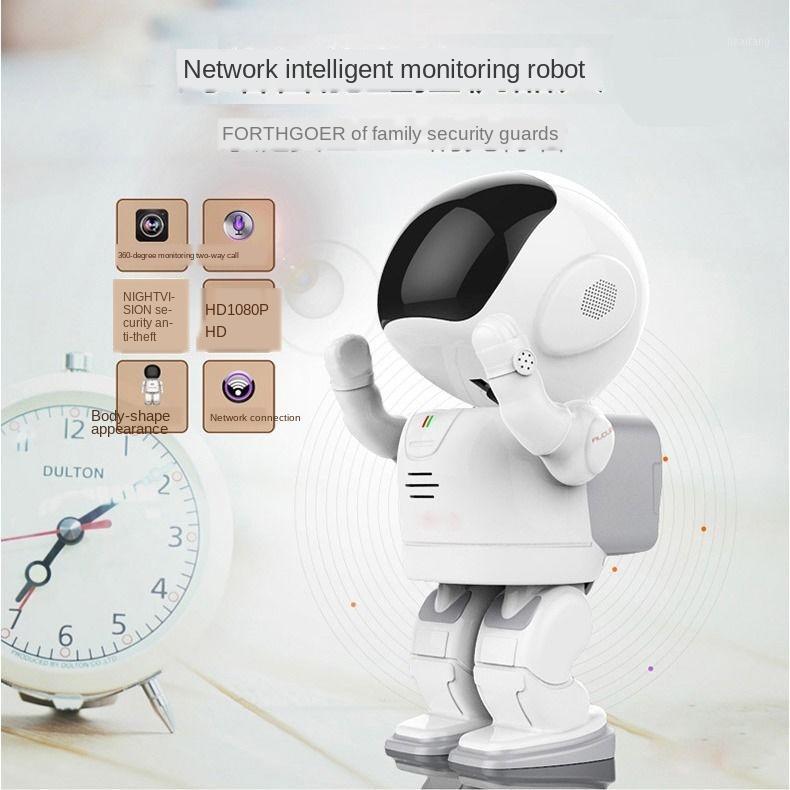 Smart space robot wifi HD security camera mobile phone remote baby care monitor wireless security camera1
Smart space robot wifi HD security camera mobile phone remote baby care monitor wireless security camera1