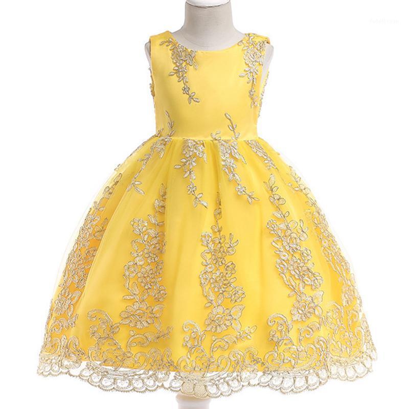 Flower Girl Embroidery Yellow Sleeveless Princess Dress Kids Party Wedding Birthday Ball Gown Clothes Costume Dresses 3-10 BW1171, Pink
Flower Girl Embroidery Yellow Sleeveless Princess Dress Kids Party Wedding Birthday Ball Gown Clothes Costume Dresses 3-10 BW1171, Pink