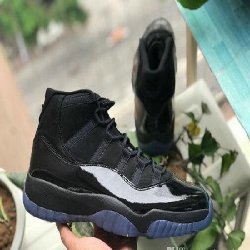 NEW Concord 45 11S XI Platinum Tint Men Basketball Shoes 11 Bred Space Jams Cap and Gown PRM Women Navy blue pink Sports Sneakers US 5.5-13