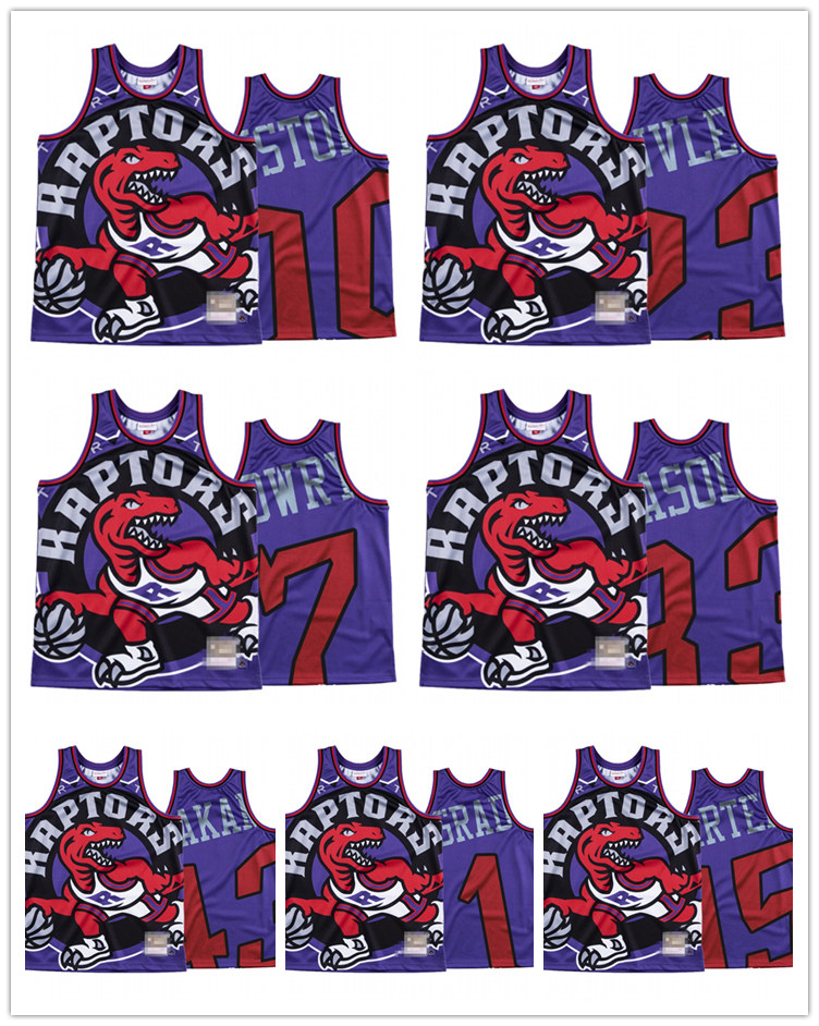 TorontoRaptorsMEN Kyle Lowry Tracy McGrady Pascal Siakam Vince Carter Purple Big Face basketball Jersey
TorontoRaptorsMEN Kyle Lowry Tracy McGrady Pascal Siakam Vince Carter Purple Big Face basketball Jersey