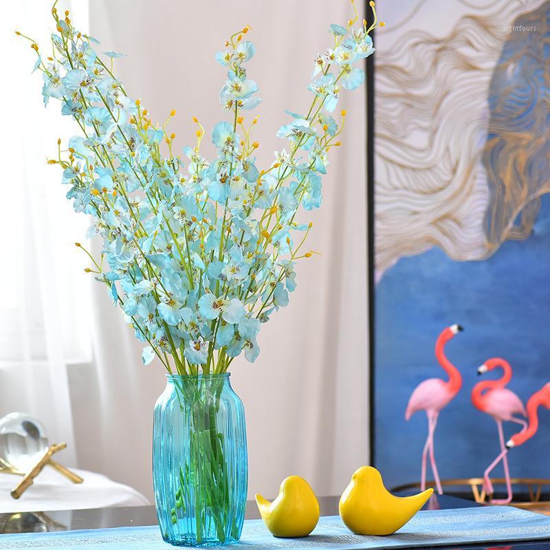 European Style Living Room Decoration Artificial Flower Silk Flower Artificial Orchid Yellow 5 Fork Dancing-lady Orchid Single1, Red
European Style Living Room Decoration Artificial Flower Silk Flower Artificial Orchid Yellow 5 Fork Dancing-lady Orchid Single1, Red