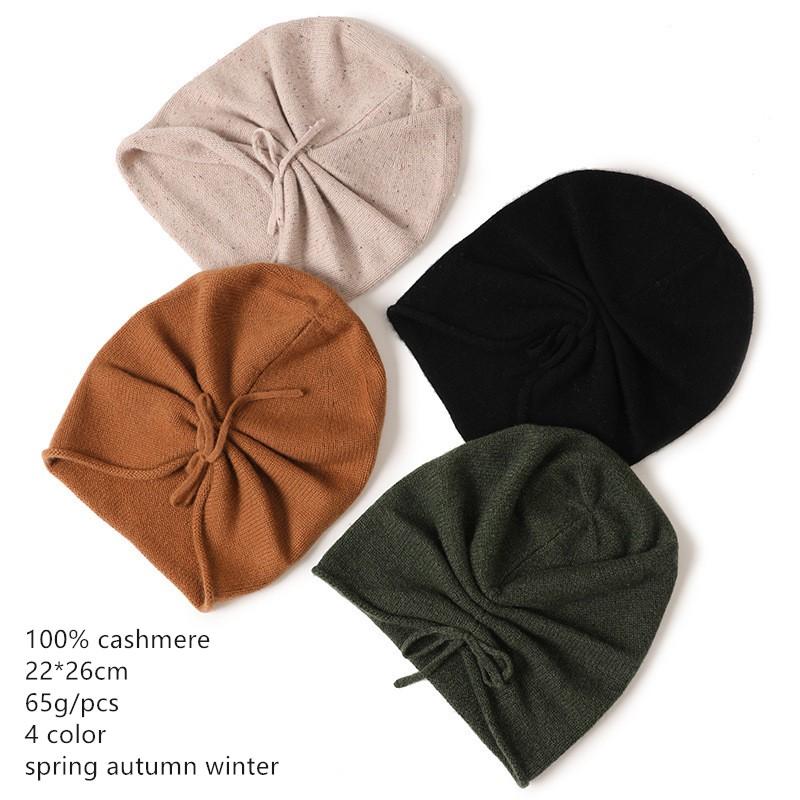 Naizaiga 100% cashmere Cashmere knitted back tie hat women pure ladies hats SN808 
Naizaiga 100% cashmere Cashmere knitted back tie hat women pure ladies hats SN808