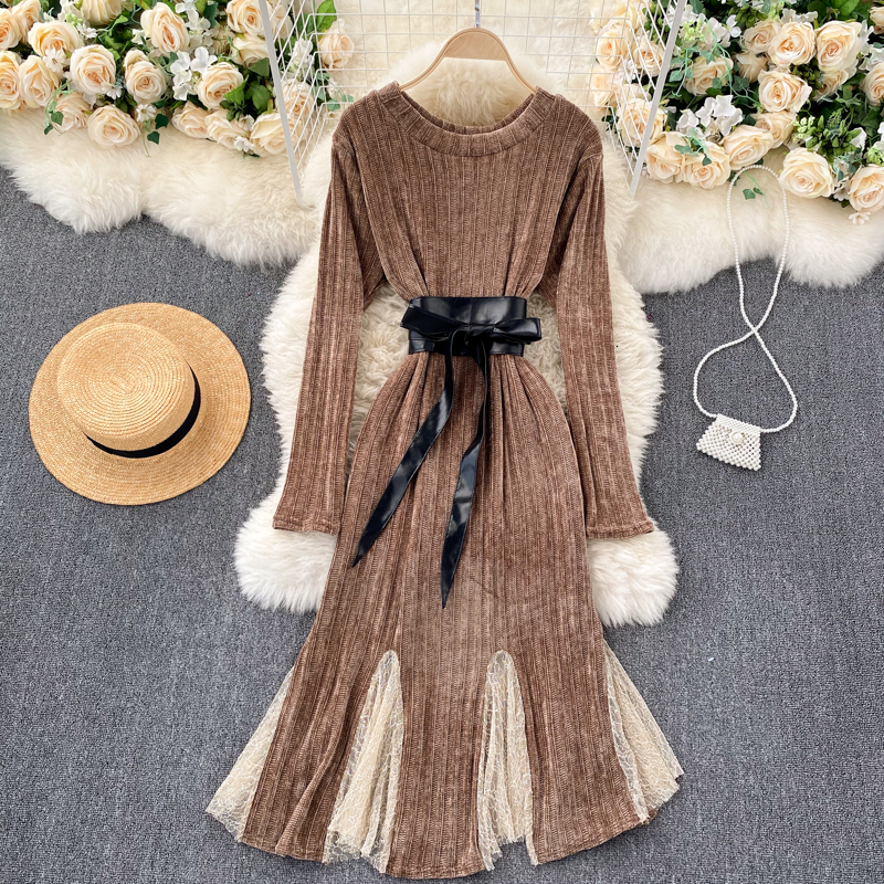 2021 New Singiny female design knitted and crocheted neck long splits the line dressed winter elastic knitting worn V8NE, Black
2021 New Singiny female design knitted and crocheted neck long splits the line dressed winter elastic knitting worn V8NE, Black