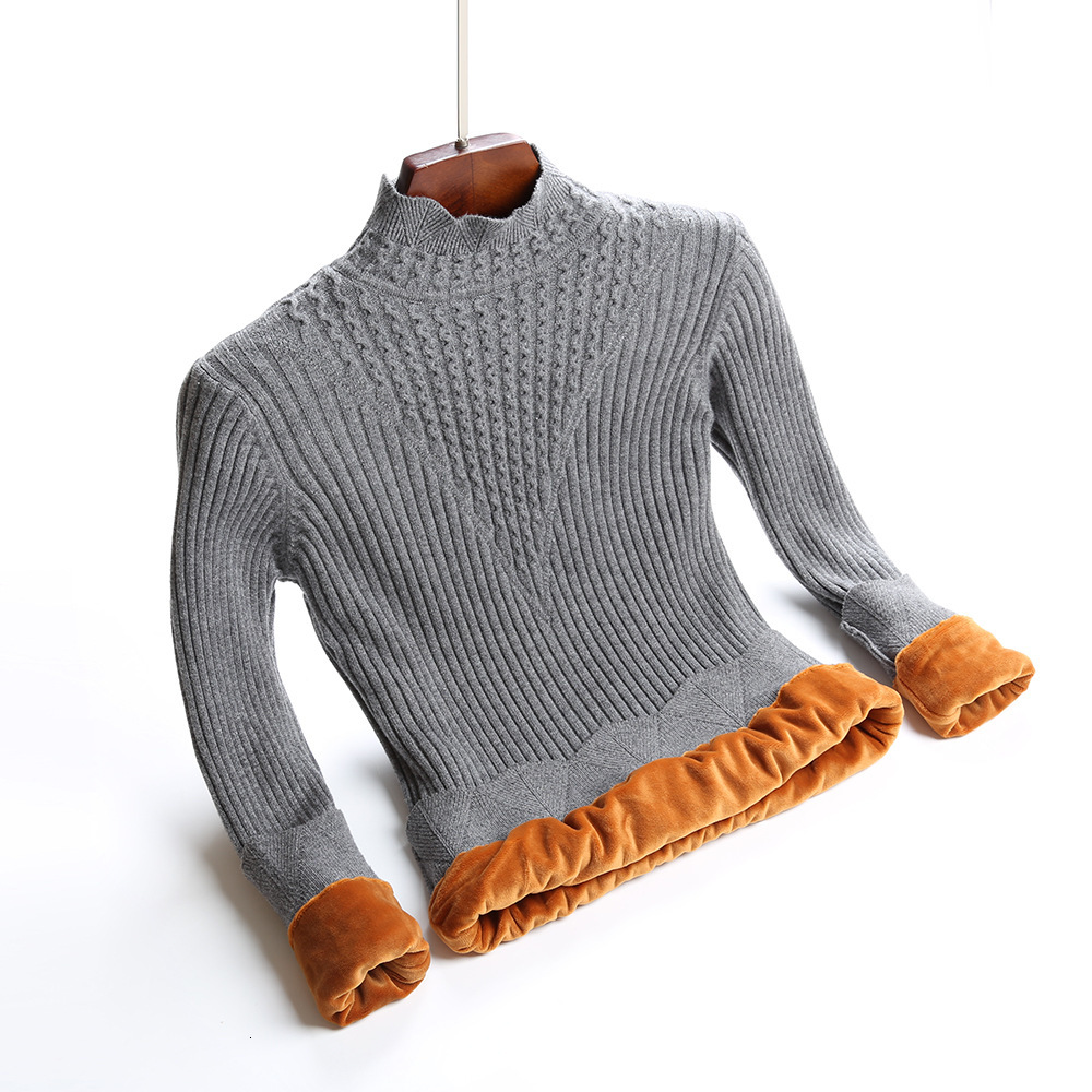 2021 New Plus Size M- Thick Warm Women Pullover Fashion Knitted with Velvets Jumper Top Rib Silm Female Turtleneck Sweater Usvv, White
2021 New Plus Size M- Thick Warm Women Pullover Fashion Knitted with Velvets Jumper Top Rib Silm Female Turtleneck Sweater Usvv, White