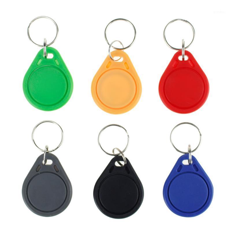 100pcs RFID keyfobs 13.56 MHz keychains NFC tags ISO14443A MF Classicℜ 1k nfc access control token smart keycard six colors1
100pcs RFID keyfobs 13.56 MHz keychains NFC tags ISO14443A MF Classicℜ 1k nfc access control token smart keycard six colors1