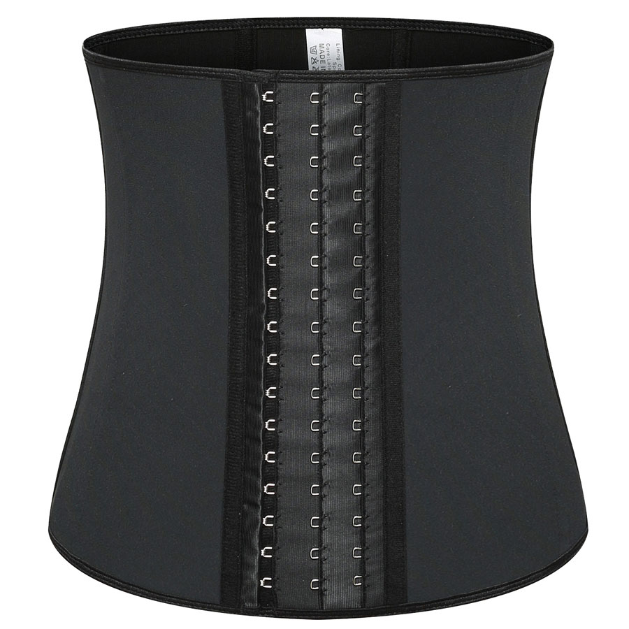 Latex Waist Trainer Corset Cincher Slimming Belt 3 Layer with 9 Steel Bones Tummy Control Belt Shapewear Body Shapers For Women Postartum Belly Band
