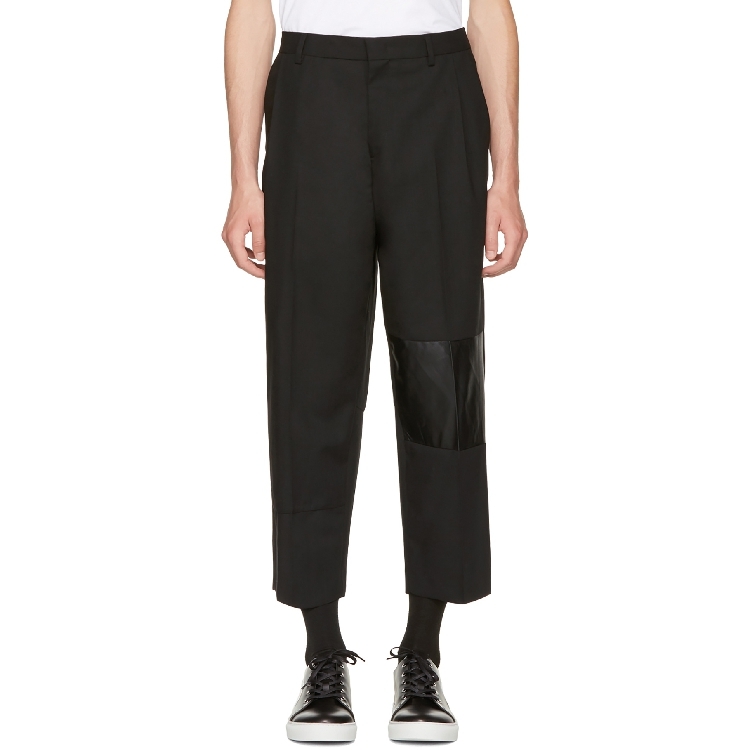 2021 Self-made of Men New Casual Loose Nine-point Pants Glued Together with Leather Seam. S-!! LOQX, Black
2021 Self-made of Men New Casual Loose Nine-point Pants Glued Together with Leather Seam. S-!! LOQX, Black
