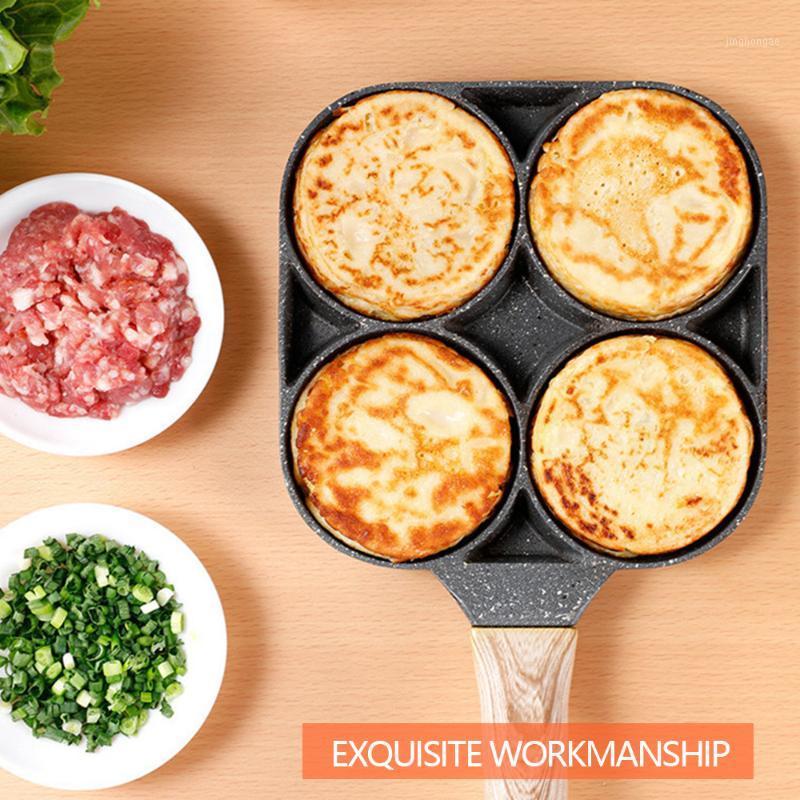 Kitchen 4 Hole Non-stick Omelet Pan for Burger Eggs Ham Pancake Maker Wooden Handle Frying Pot Cooking Breakfast1
Kitchen 4 Hole Non-stick Omelet Pan for Burger Eggs Ham Pancake Maker Wooden Handle Frying Pot Cooking Breakfast1