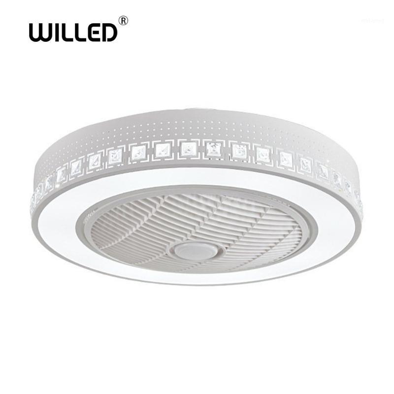 55cm LED remote control ceiling fan light modern simple invisible fans home decoration lighting circular round1
55cm LED remote control ceiling fan light modern simple invisible fans home decoration lighting circular round1