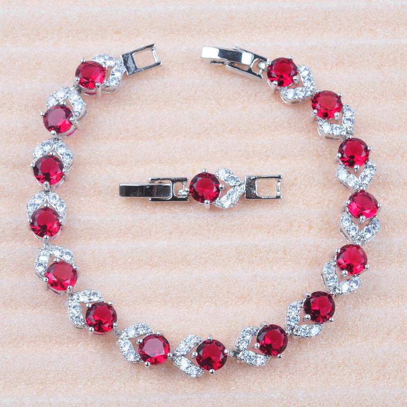 FAHOYO For Women Engagement Rose Red Cubic Zirconia Bracelets Wedding Jewelry Silver Color Charm Crystal Bangles 2021 New
FAHOYO For Women Engagement Rose Red Cubic Zirconia Bracelets Wedding Jewelry Silver Color Charm Crystal Bangles 2021 New
