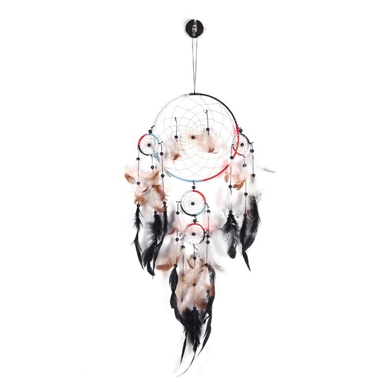 Handmade Dream Catcher Hanging with Rattan Bead Feathers Wall Car Decoration Ornament Dreamcatcher
Handmade Dream Catcher Hanging with Rattan Bead Feathers Wall Car Decoration Ornament Dreamcatcher