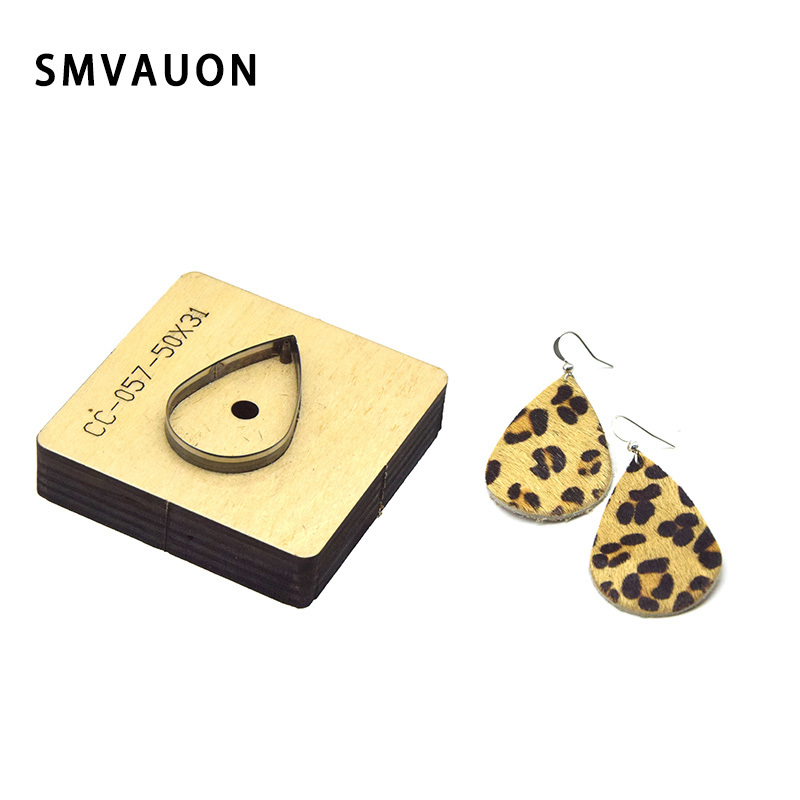 

Die Cut Drops Water Earring Diy Pendant Cutting Mold Wood Dies Cutter Japan Steel Blade Rule Punch Tool For Leather Fabric Tool Q1114