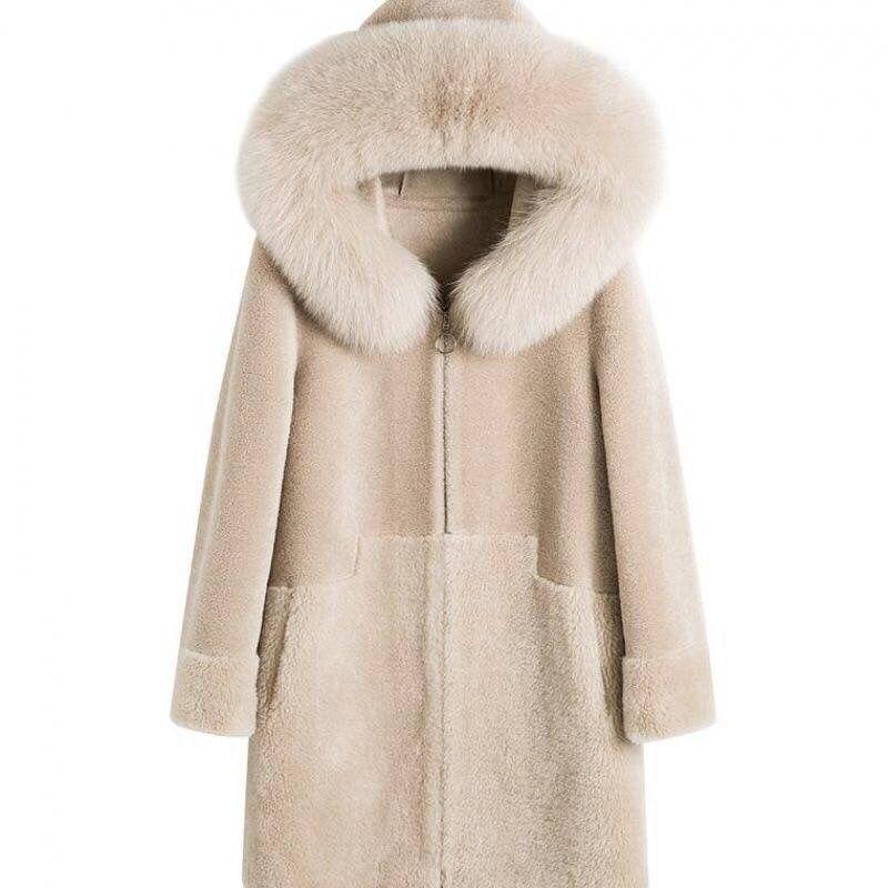 Winter female senior imitation fur coat, luxury coat long fur coat, loose lapel thick, warm, large women' plush co, Blue
Winter female senior imitation fur coat, luxury coat long fur coat, loose lapel thick, warm, large women' plush co, Blue