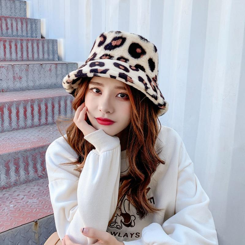 Fashion Winter Hat's For Women Leopard Fur Bucket Plush Fisherman Hat Soft Warm Thick Basin Hat Protection Bucket Hats Autumn, Khaki
Fashion Winter Hat's For Women Leopard Fur Bucket Plush Fisherman Hat Soft Warm Thick Basin Hat Protection Bucket Hats Autumn, Khaki