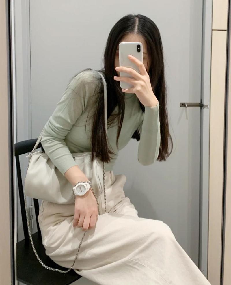 New Turtleneck Women Knitwear Sweater Lady Slim Long Sleeve Thin Elastic Bottoming Pullover Top, E caramel
New Turtleneck Women Knitwear Sweater Lady Slim Long Sleeve Thin Elastic Bottoming Pullover Top, E caramel