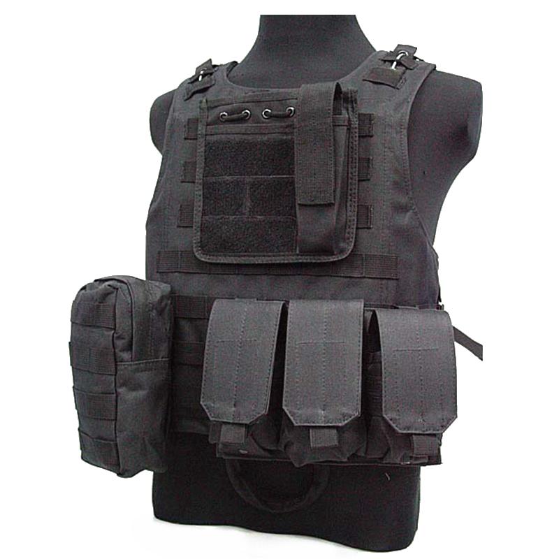 Molle Vest Tactical Vest Plate Carrier Swat Fishing Hunting Army Armor Sport, Black
Molle Vest Tactical Vest Plate Carrier Swat Fishing Hunting Army Armor Sport, Black