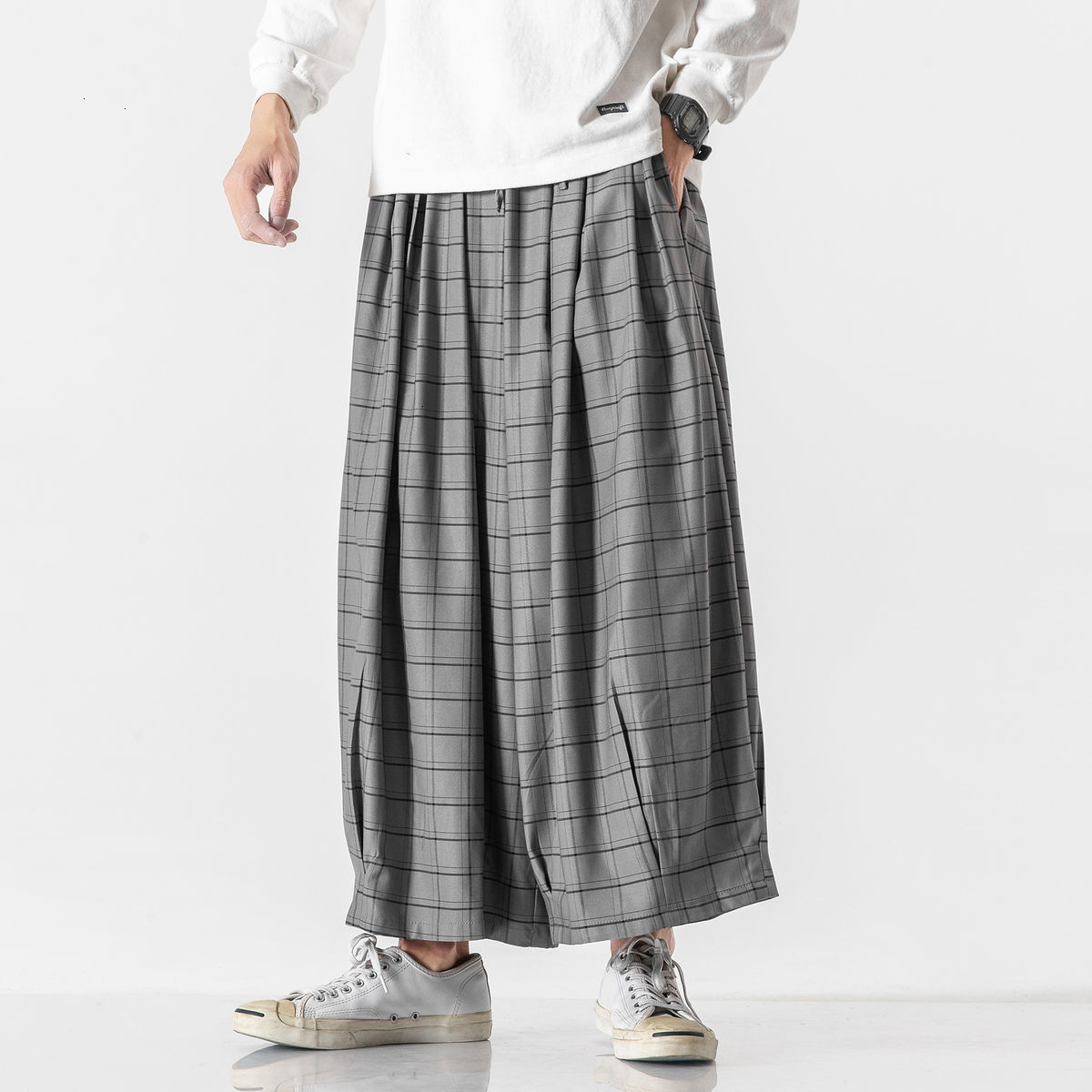 2021 New Men's Casual Oversize Harem Plaid Harajuku Straight Pants Hip Hop Streetwear Fashion Baggy Trousers Clothing An3w, Armygreen
2021 New Men's Casual Oversize Harem Plaid Harajuku Straight Pants Hip Hop Streetwear Fashion Baggy Trousers Clothing An3w, Armygreen