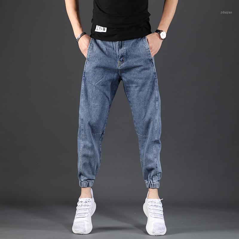Blue Hip Hop Men Baggy Jeans 2020 Fashion Loose Denim Ankle-Length Jean Harem Pants1
Blue Hip Hop Men Baggy Jeans 2020 Fashion Loose Denim Ankle-Length Jean Harem Pants1