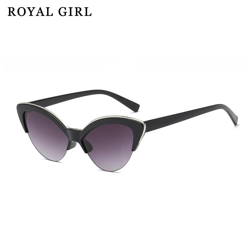 ROYAL GIRL Fashion Brand Designer Goggles for Women Wild Sunglasses Retro Multicolor Cat Eye Glasses Gafas De Sol Mujer Ss452 
ROYAL GIRL Fashion Brand Designer Goggles for Women Wild Sunglasses Retro Multicolor Cat Eye Glasses Gafas De Sol Mujer Ss452