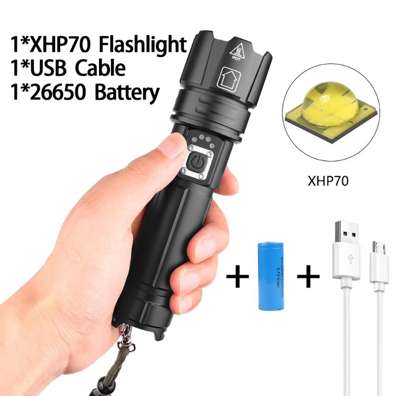150000 Lumens Xhp70 5 Mode Led Usb Rechargeable Led Powerful 18650 26650 Rechargeable Battery Torch
150000 Lumens Xhp70 5 Mode Led Usb Rechargeable Led Powerful 18650 26650 Rechargeable Battery Torch