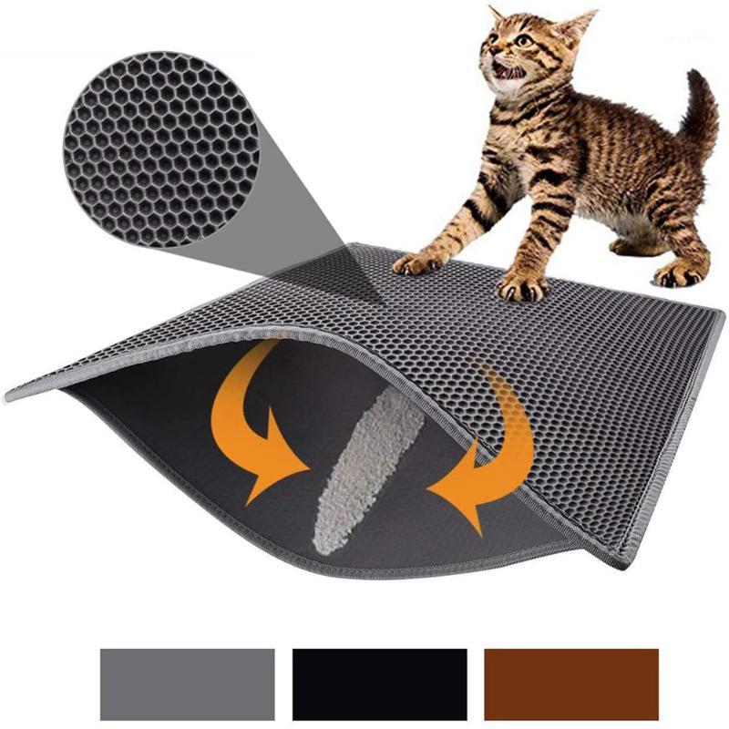 Waterproof Pet Cat Litter Mat Double Layer Litter Cat Pads Trapping Pet Box Mat Products Bed For Cats House Clean1
Waterproof Pet Cat Litter Mat Double Layer Litter Cat Pads Trapping Pet Box Mat Products Bed For Cats House Clean1