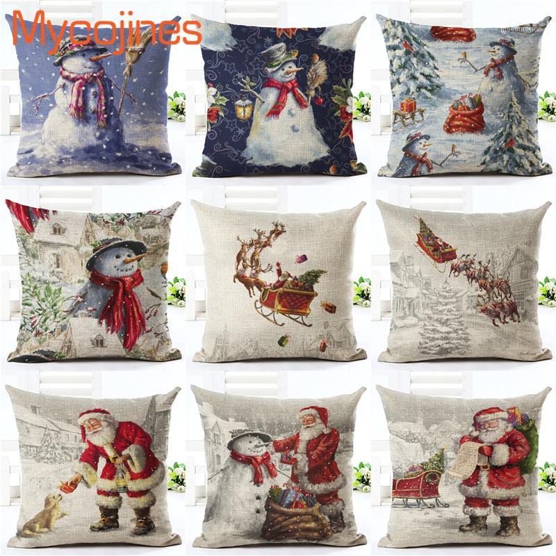 Christmas Pillow Case Stug Snow Cushion Covers 45X45cm Flower Birds Sleigh Ride Seat Covers Home Sofa Decororative Throw Pillows1, 12
Christmas Pillow Case Stug Snow Cushion Covers 45X45cm Flower Birds Sleigh Ride Seat Covers Home Sofa Decororative Throw Pillows1, 12