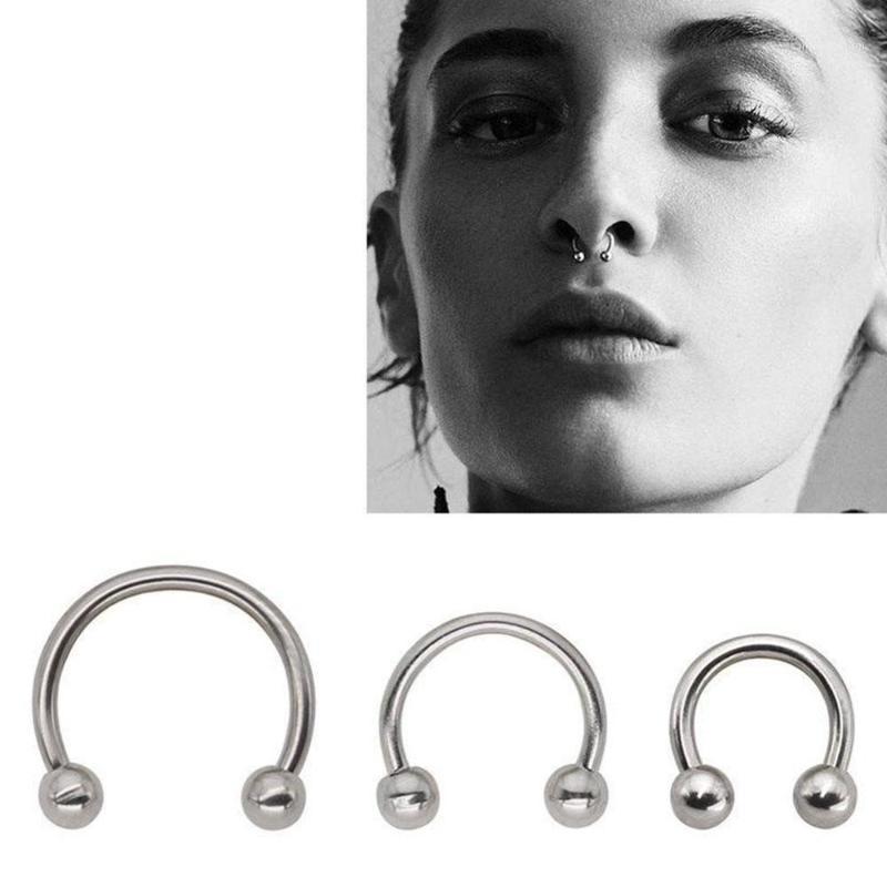 2020 Fashion Clip on Fake Nose Ring C Clip 6 8 10MM Unisex Nose Lip Stud Earrings Septum Body Piercing Jewelry Gift1
2020 Fashion Clip on Fake Nose Ring C Clip 6 8 10MM Unisex Nose Lip Stud Earrings Septum Body Piercing Jewelry Gift1