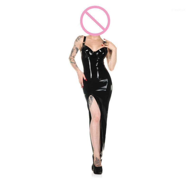 Party Dresses Abbille Women Sexy Bodycon Straps Leather Suits Catsuits Club Latex Costumes Clothing Red Black Split Dress 4XL 5XL 6XL1, As shown
Party Dresses Abbille Women Sexy Bodycon Straps Leather Suits Catsuits Club Latex Costumes Clothing Red Black Split Dress 4XL 5XL 6XL1, As shown