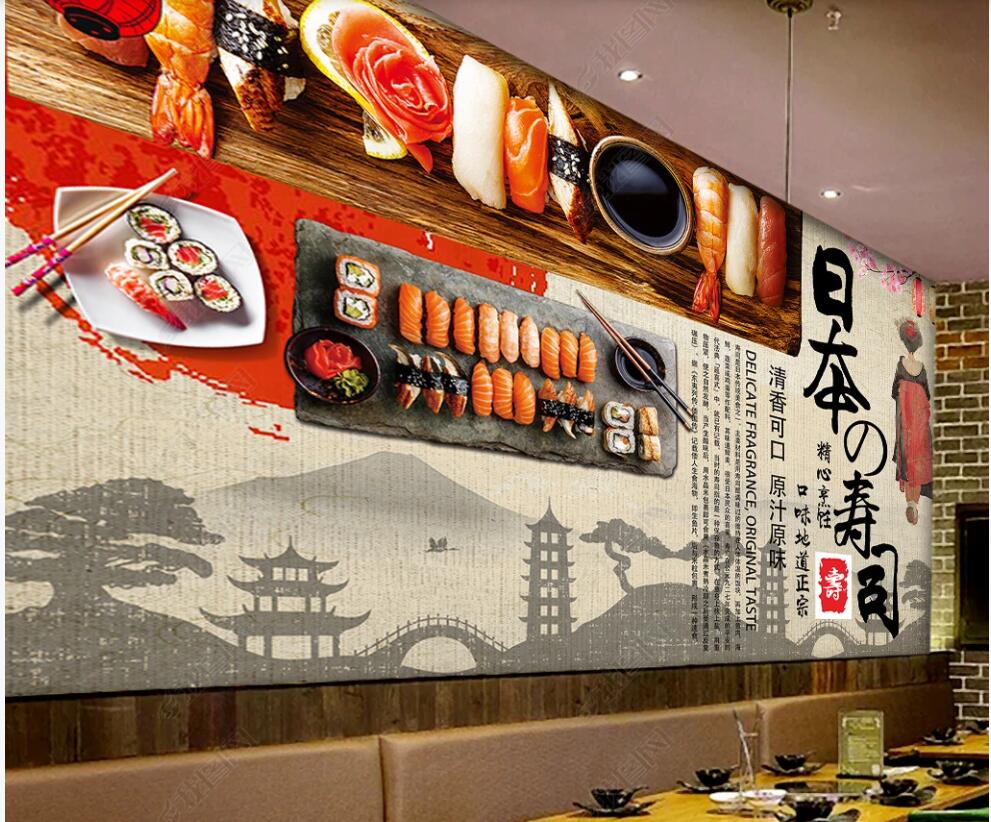 custom photo mural 3d wallpaper Japanese sushi cuisine gourmet special theme dining home decor living room 3D wall murals wallpapers for walls in rolls, Non-woven wallpaper
custom photo mural 3d wallpaper Japanese sushi cuisine gourmet special theme dining home decor living room 3D wall murals wallpapers for walls in rolls, Non-woven wallpaper
