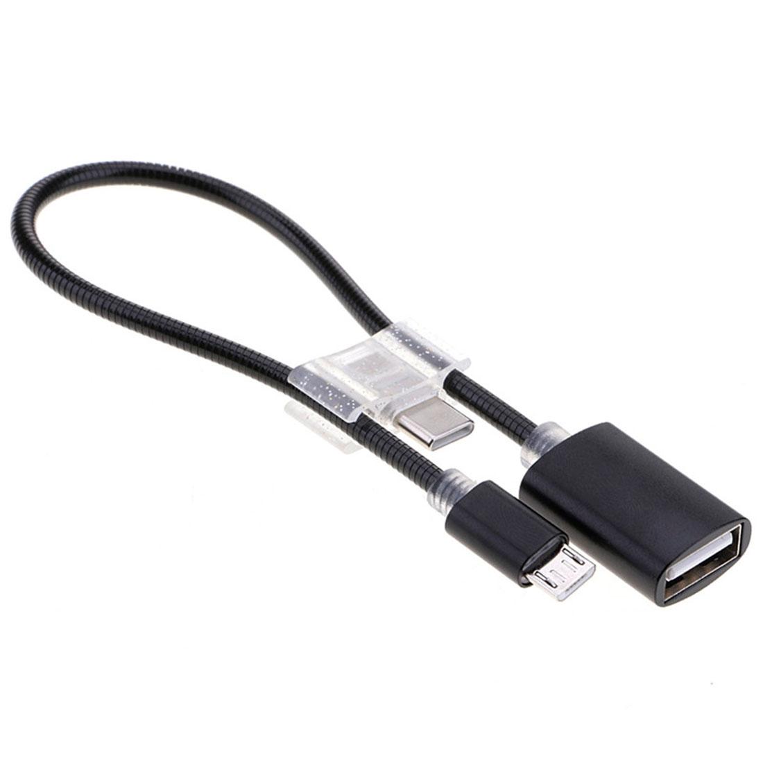 24cm 2A Micro USB to USB Aluminum Alloy Hose OTG Adapter Data Charging Cable with USB-C Type-C Connector For Galaxy Huawei Xiaomi HTC Sony
24cm 2A Micro USB to USB Aluminum Alloy Hose OTG Adapter Data Charging Cable with USB-C Type-C Connector For Galaxy Huawei Xiaomi HTC Sony