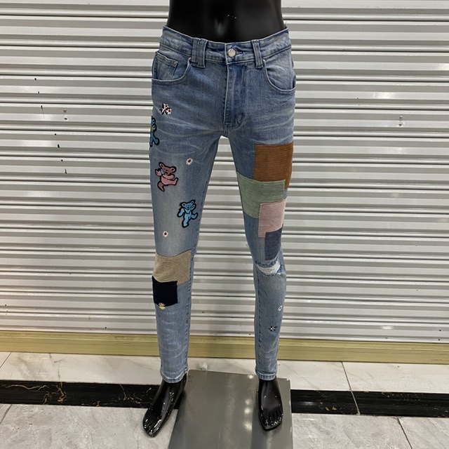 Designer Jeans Solid Classic Luxury Mens Jeans Slim Fit Slim-leg Jeans Denim Men Fashion Designer Hip Hop Mens Top Quality Size -40, Blue
Designer Jeans Solid Classic Luxury Mens Jeans Slim Fit Slim-leg Jeans Denim Men Fashion Designer Hip Hop Mens Top Quality Size -40, Blue