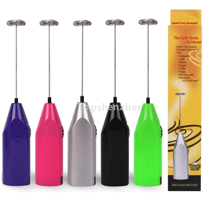 Egg Tools 6 Colors Stainless Steel Handheld Electric Milk Frother Coffee Foamer Foam Maker Whisk Drink Mixer Battery Operated Kitchen Egg Beater Stirrer Durable
Egg Tools 6 Colors Stainless Steel Handheld Electric Milk Frother Coffee Foamer Foam Maker Whisk Drink Mixer Battery Operated Kitchen Egg Beater Stirrer Durable
