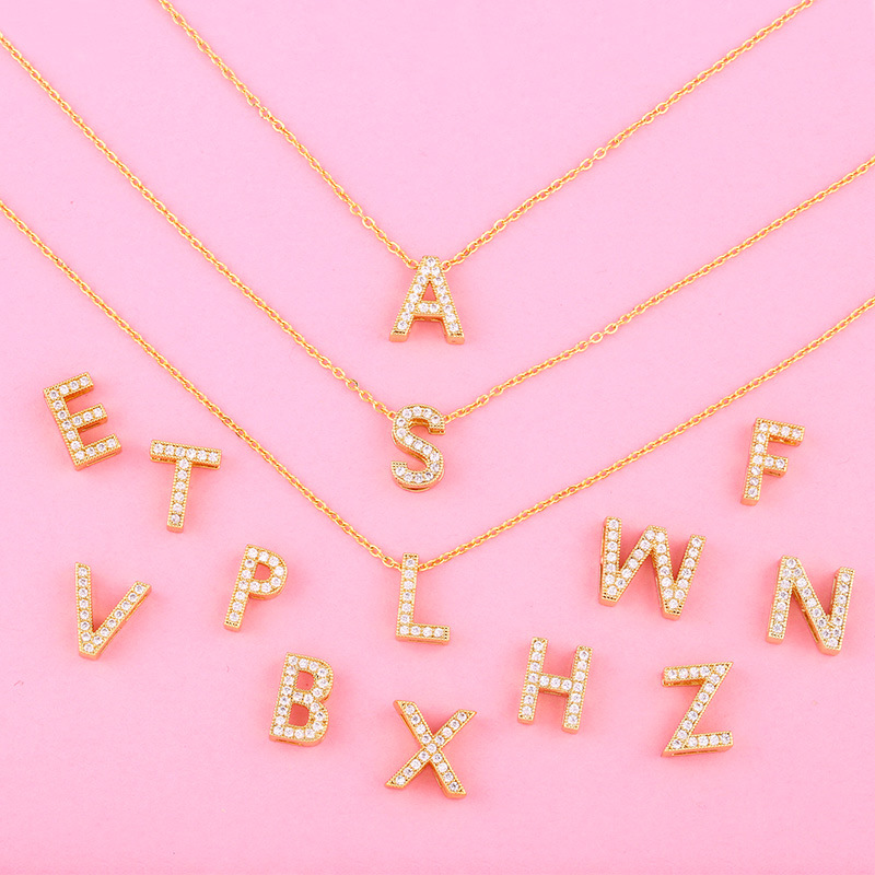 18k Gold crystal English initial Necklace gold chains English letter pendant women necklace women fashion jewelry will and sandy new
18k Gold crystal English initial Necklace gold chains English letter pendant women necklace women fashion jewelry will and sandy new