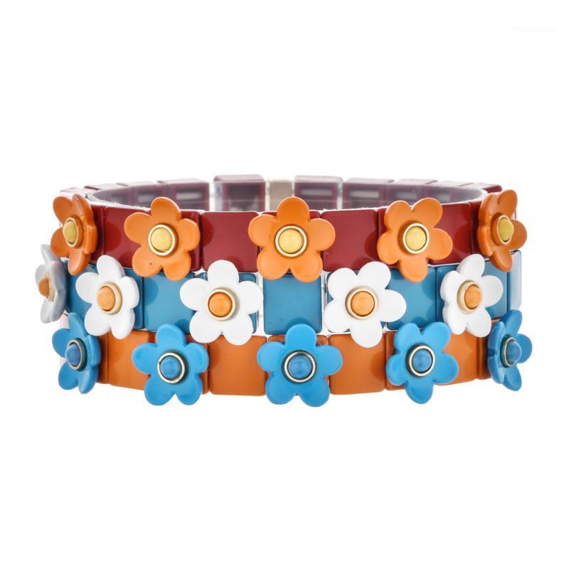 ZMZY New Boho Natural Stone Handmade Colorful Flower Charm Bracelet Stretch Tile Beads Bracelet For Women Diy Jewelry Gifts1
ZMZY New Boho Natural Stone Handmade Colorful Flower Charm Bracelet Stretch Tile Beads Bracelet For Women Diy Jewelry Gifts1