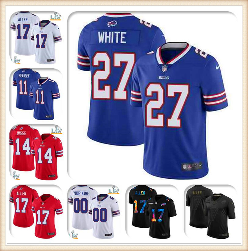 Josh Allen Stefon Diggs Jersey Cole Beasley Tre'Davious White SuperBowlLV 55 Bound Athletic American Football Jerseys Devin White Outdoors, Black
Josh Allen Stefon Diggs Jersey Cole Beasley Tre'Davious White SuperBowlLV 55 Bound Athletic American Football Jerseys Devin White Outdoors, Black