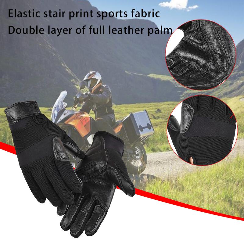 Winter cowhide gloves men's new all-finger non-slip wear-resistant sports gloves downhill motorcycle cycling S8*, As photo
Winter cowhide gloves men's new all-finger non-slip wear-resistant sports gloves downhill motorcycle cycling S8*, As photo
