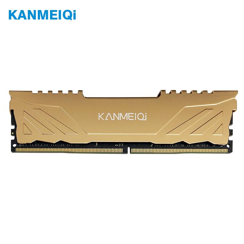 

KANMEIQi DDR4 4GB 8GB 16GB 2133mhz 2400 2666MHz ram Desktop Memory with Heat Sink dimm 1.2V compatible motherboard ddr4 288pin