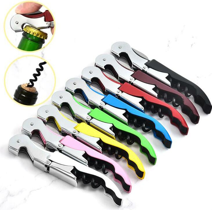 Bottle Openers Candy Color Multi-Function Wine Bottle Cap Opener Stainless Steel Corkscrew Knife Pulltap Sea Shipping YL1391
Bottle Openers Candy Color Multi-Function Wine Bottle Cap Opener Stainless Steel Corkscrew Knife Pulltap Sea Shipping YL1391