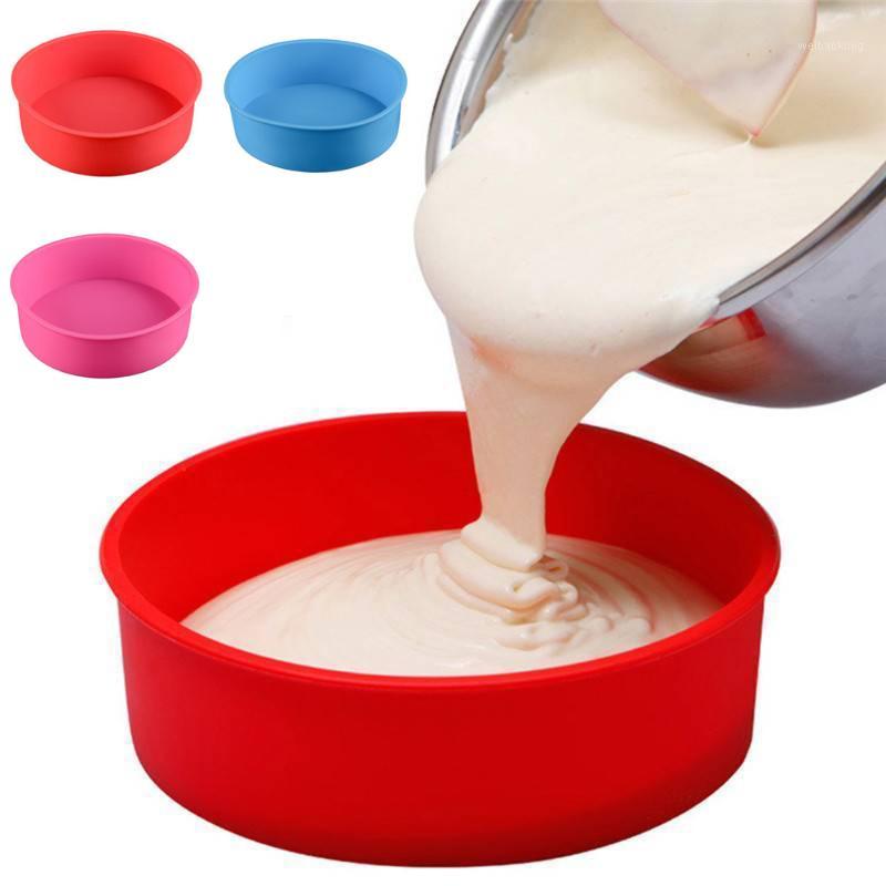 6/8/9" Round Silicone Cake Mold Cake Pan Muffin Chocolate Pastry Baking Tray Mould Kitchen Tools1
6/8/9" Round Silicone Cake Mold Cake Pan Muffin Chocolate Pastry Baking Tray Mould Kitchen Tools1