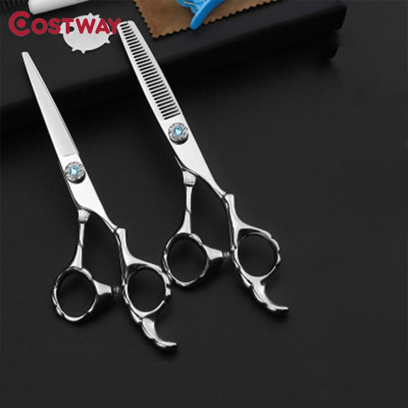 COSTWAY 6 Inch Cutting Thinning Styling Tool Hair Scissors Stainless Steel Salon Hairdressing Shears Regular Flat Teeth Blades
COSTWAY 6 Inch Cutting Thinning Styling Tool Hair Scissors Stainless Steel Salon Hairdressing Shears Regular Flat Teeth Blades