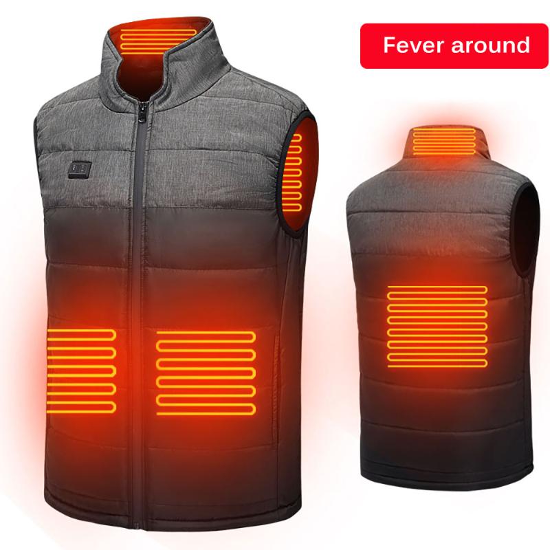 Heated Vest Jacket Usb rechargeable Electric Heating Warm Jacket Outdoor Camping Hiking indoor office daily life Heated
Heated Vest Jacket Usb rechargeable Electric Heating Warm Jacket Outdoor Camping Hiking indoor office daily life Heated