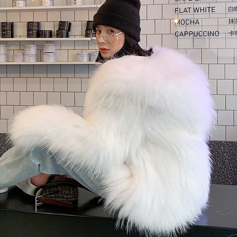 2020 New Winter Faux Fur Fashion Women Jacket High Quality Luxury Female Outwear Loose Puls Size Elegant Ladies Overcoat, White
2020 New Winter Faux Fur Fashion Women Jacket High Quality Luxury Female Outwear Loose Puls Size Elegant Ladies Overcoat, White
