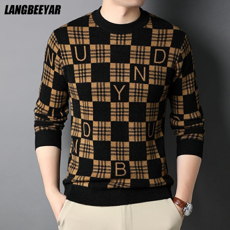Men's Sweaters Top Grade Fashion Designer Street Wear Knit Pullover Warm Sweater Autum Winter Casual Jumper Mens Clothing 2021, White;black
Men's Sweaters Top Grade Fashion Designer Street Wear Knit Pullover Warm Sweater Autum Winter Casual Jumper Mens Clothing 2021, White;black