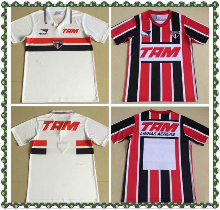 1993 1994 Sao paulo retro soccer jerseys home away red black white 93 94 camisetas de futbol Classic Vintage football shirts top quality, Black;yellow
1993 1994 Sao paulo retro soccer jerseys home away red black white 93 94 camisetas de futbol Classic Vintage football shirts top quality, Black;yellow
