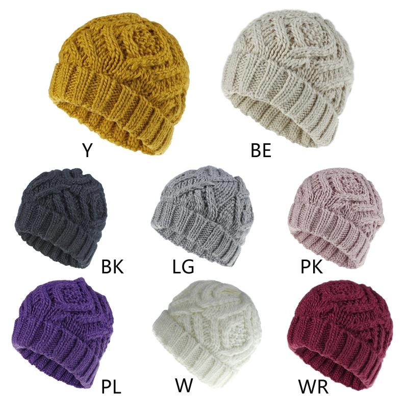 Unisex Winter Warm Twist Knitted Beanie Hat Rhombus Plaid Chunky Weave Solid Color Outdoor Ski Stretchy Cuffed Skull Cap
Unisex Winter Warm Twist Knitted Beanie Hat Rhombus Plaid Chunky Weave Solid Color Outdoor Ski Stretchy Cuffed Skull Cap