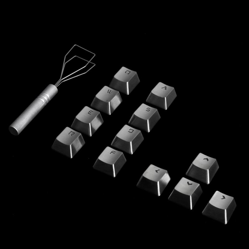 Stainless Steel Direction Arrow Keycaps For Cherry Mx Switch Mechanical Gaming Keyboard QWERASDF Backlit Metal Keycaps
Stainless Steel Direction Arrow Keycaps For Cherry Mx Switch Mechanical Gaming Keyboard QWERASDF Backlit Metal Keycaps