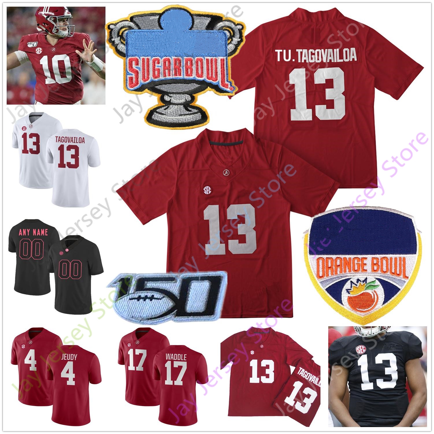 Custom Alabama Crimson Tide Football Jersey NCAA College Terrell Lewis Josh Jacobs Irv Smith Jr. Quinnen Williams Mac Jones Buggs Miller, Red orange bowl
Custom Alabama Crimson Tide Football Jersey NCAA College Terrell Lewis Josh Jacobs Irv Smith Jr. Quinnen Williams Mac Jones Buggs Miller, Red orange bowl