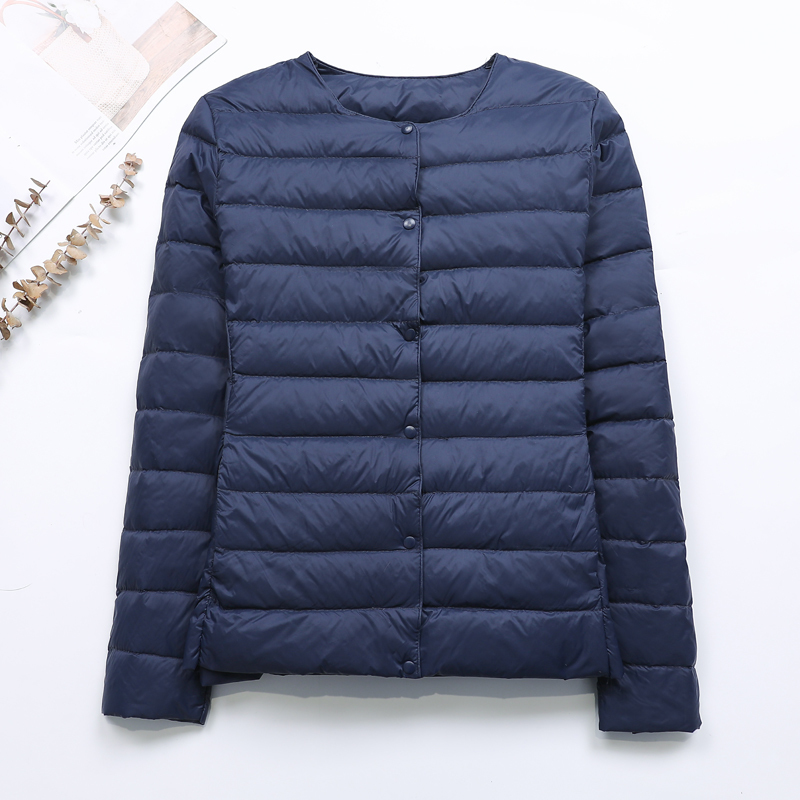 Down Autumn Jacket Women Short Jackets Plus Ultra Light Warm Winter Slim Coat Female Windbreaker Casual Tops 201017